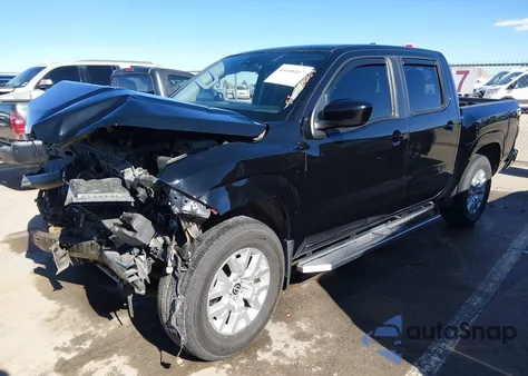 2022 Nissan Frontier Sv 4X2 z USA, uszkodzony, nr VIN 1N6ED1EJ4NN695348